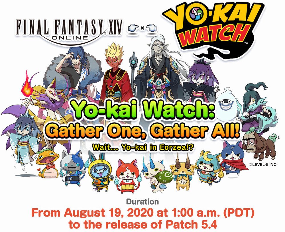 Final Fantasy XIV incontra Yokai Watch GamerClick